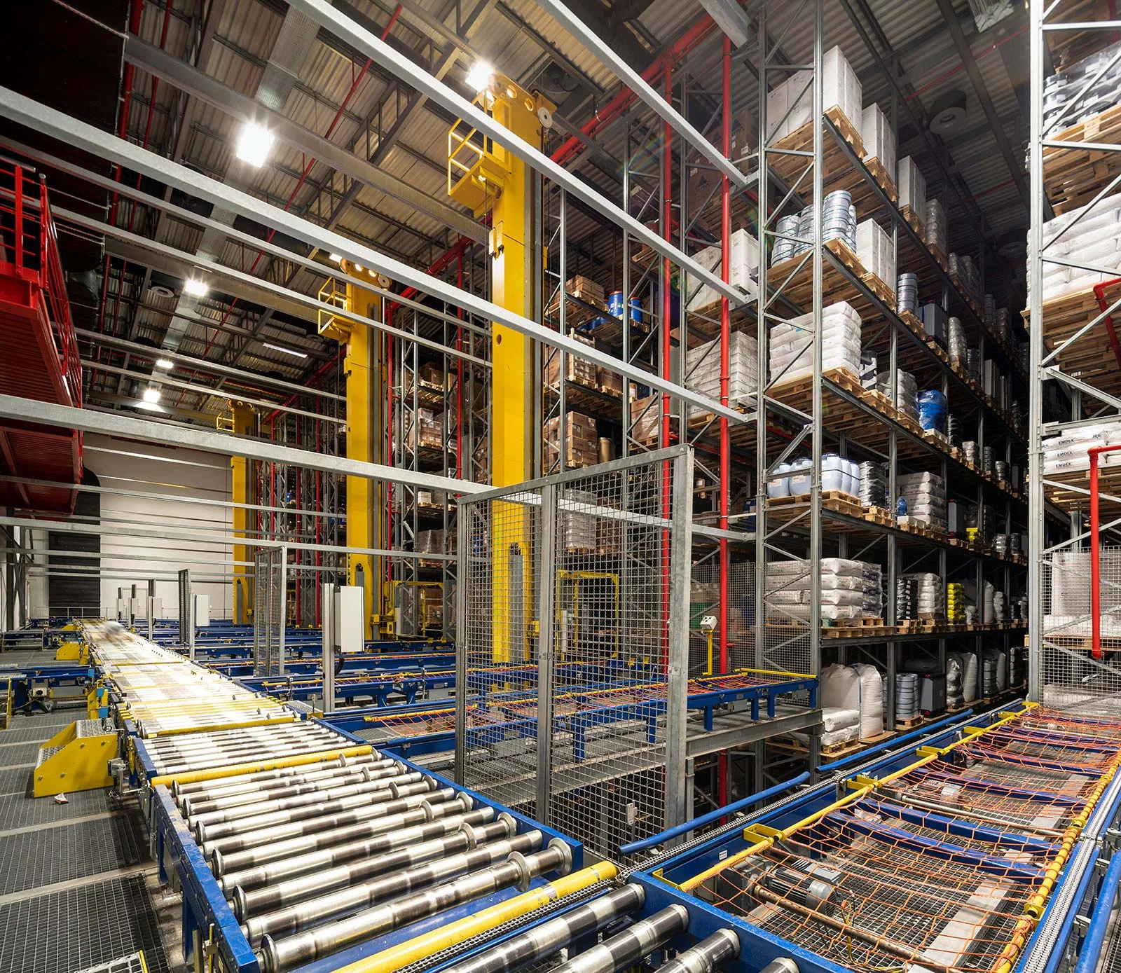 Interior of the Abdi Ibrahim warehouse facility in Canel’s project archive
