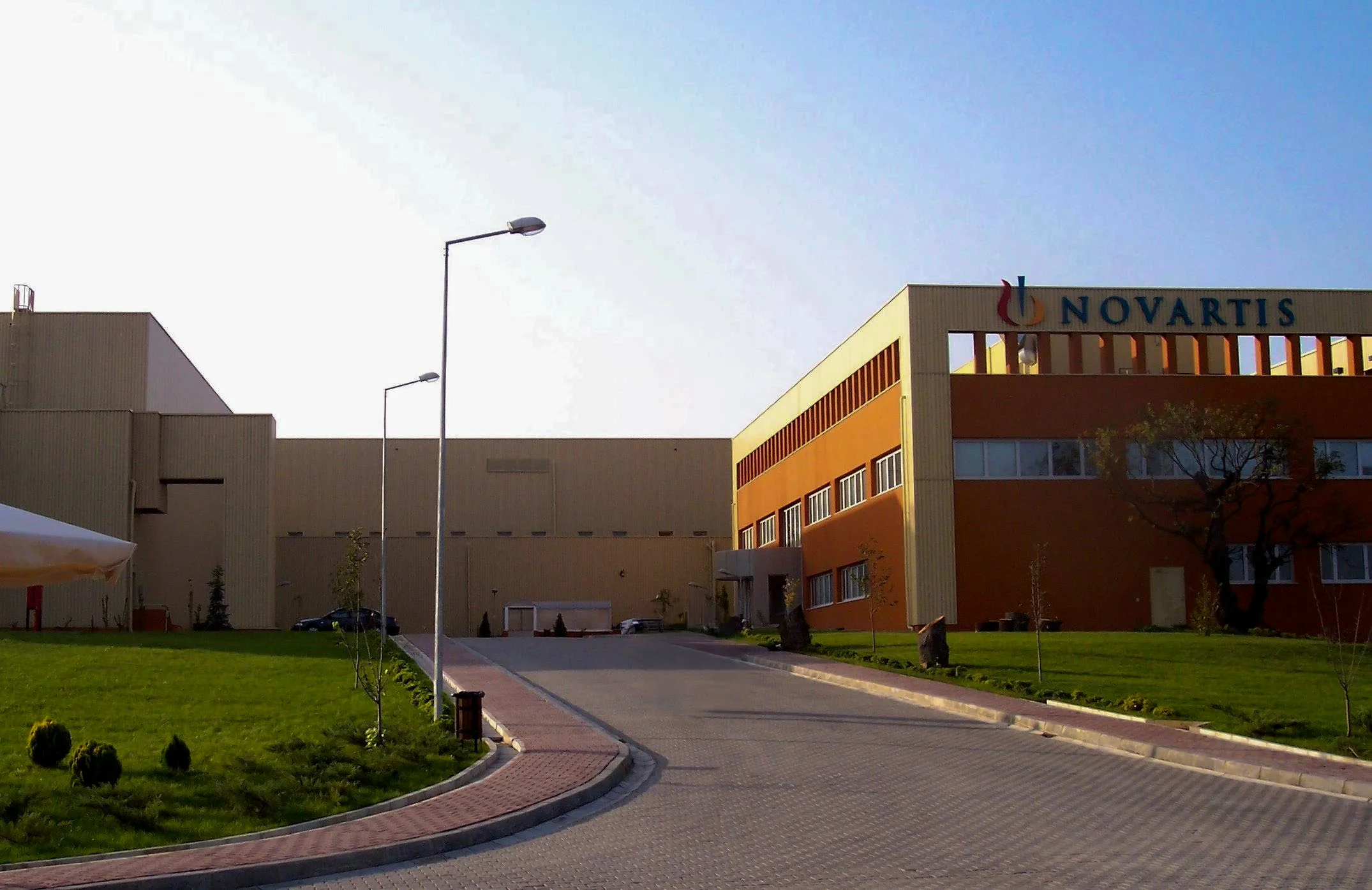 Novartis facility exterior in Canel’s public project archive
